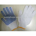 PVC dot palm knit gloves